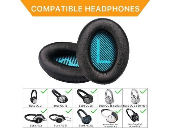 Vaihtokuulokkeet Bose Quietcomfort 25:lle hinta ja tiedot | Kuulokkeet | hobbyhall.fi