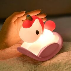 Silikoninen yövalo, lapset, kasviskäyttöinen led-vuodelamppu USB-lataus- ja ajastustoiminto 1200 mAh Kawaii Night Light Baby, kosketuskytkin ja 3-tasoinen kirkkauden säätö matkapuhelimen pidikkeen valolla hinta ja tiedot | Lastenhuoneen valaisimet | hobbyhall.fi