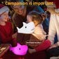 Shark Night Light Kids, 7 väriä vaihtava LED kannettava kosketusvauvan lamppu, USB ladattava silikoni Animal Night Light lapsille päiväkoti taapero (Shark) hinta ja tiedot | Lastenhuoneen valaisimet | hobbyhall.fi