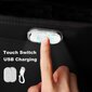 Auton sisävalot 1kpl auton kattovalo LED Car Styling Touch Night Light Mini USB ladattava autovalo (vaaleanpunainen violetti) hinta ja tiedot | Lastenhuoneen valaisimet | hobbyhall.fi