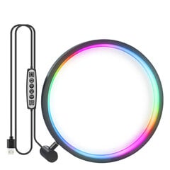 10 tuuman älykäs LED-yövalo RGB-toimistoilmapiirin pöytälamppu Bluetooth-sovellusohjaus, joka sopii pelihuoneen makuuhuoneen sängyn koristeluun (10 tuuman RGB Symphony (Bluetooth APP + kaukosäädin)) hinta ja tiedot | Lastenhuoneen valaisimet | hobbyhall.fi