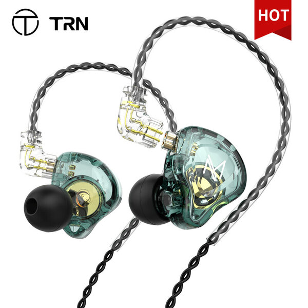 TRN MT1 Hi-FI 1DD Dynamic In-ear -kuulokeasema HIFI Bass Metal Monitor Running Sport -kuulokkeet TRN X7 VX TA1 BA15 ST1:lle