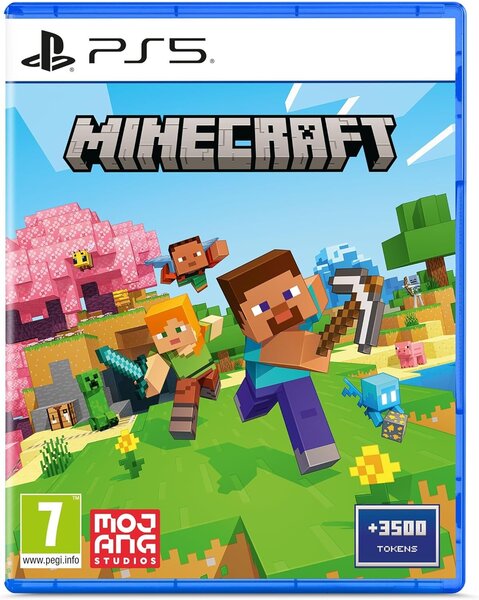 Minecraft + 3500 tokens PS5