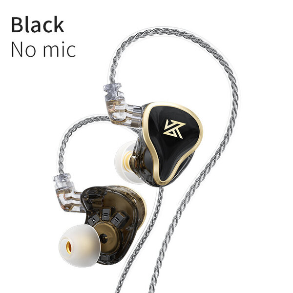 KZ ZAS 7BA 1DD 16 Unit Hybrid In-ear -nappikuulokkeet Melua vaimentavat kuulokkeet Metalli-HIFI-kuulokkeet Musiikki Urheilu KZ ZSX ZAX ZSN PRO AST