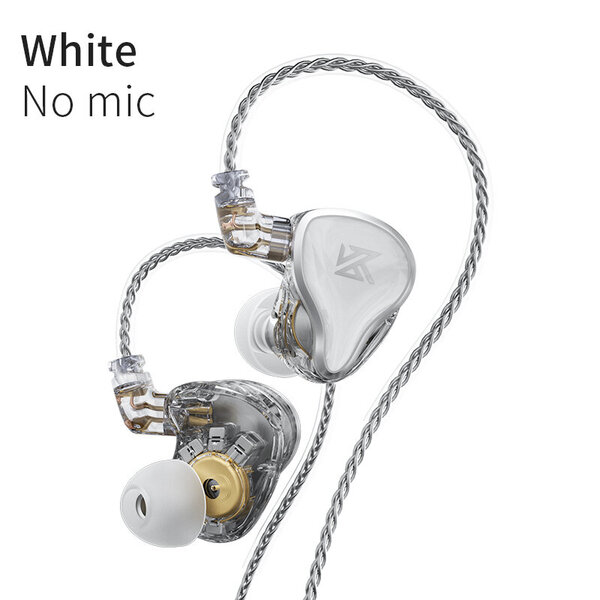 KZ ZAS 7BA 1DD 16 Unit Hybrid In-ear -nappikuulokkeet Melua vaimentavat kuulokkeet Metalli-HIFI-kuulokkeet Musiikki Urheilu KZ ZSX ZAX ZSN PRO AST