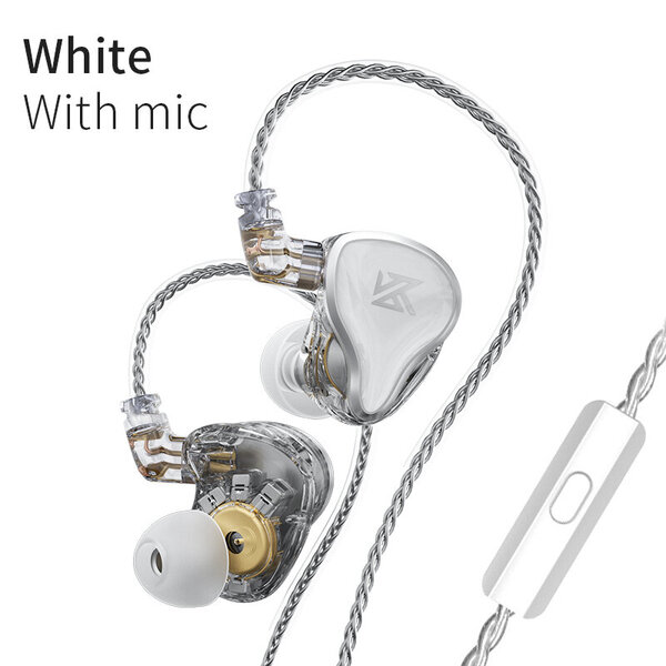 KZ ZAS 7BA 1DD 16 Unit Hybrid In-ear -nappikuulokkeet Melua vaimentavat kuulokkeet Metalli-HIFI-kuulokkeet Musiikki Urheilu KZ ZSX ZAX ZSN PRO AST