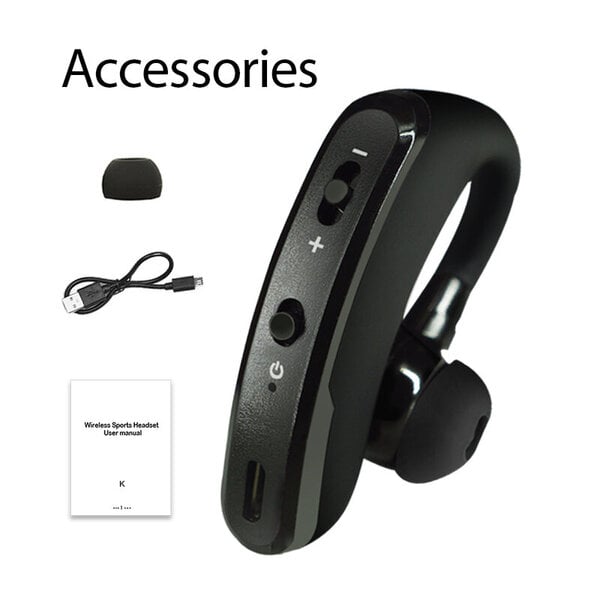 V9-kuulokkeet Handsfree Business Bluetooth-kuulokkeet mikrofonilla Langattomat Bluetooth-kuulokkeet ajomelun vähentämiseen