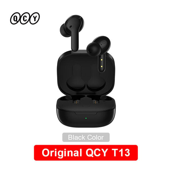 QCY T13 Langattomat älykuulokkeet BT5.1 TWS Kuulokkeet 4 Mic ENC HD Call Headset Kosketusohjatut kuulokkeet Pitkä valmiustila 40H