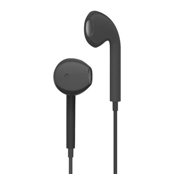 Langalliset kuulokkeet mikrofonilla 3,5 mm kuulokkeet Plug In-Ear kuulokkeet Musiikki korvatulpat Ergonomiset kuulokkeet älypuhelimille