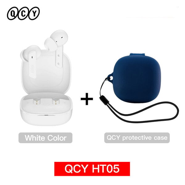 QCY HT05 ANC Langaton kuuloke 40 dB melua vaimentava Bluetooth 5.2 kuulokkeet 6 mikrofoni ENC HD Call TWS korvakuulokkeet läpinäkyvyystila