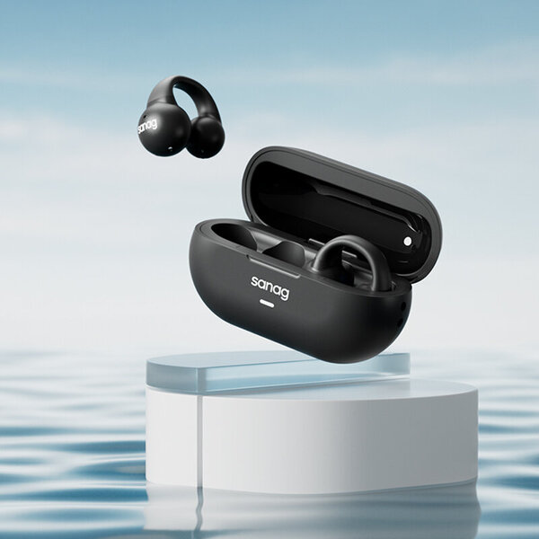 Sanag Z36s Open Ear Air Conduction TWS -kuuloke Bluetooth 5.3 Langattomat kuulokkeet Sports Waterproof Headset Ear Clip -nappikuulokkeet