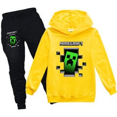 MINECRAFT Boys Girls rento huppari lenkkeilyhousut 2-osainen setti, urheilupuku 5-13-vuotiaille teini-ikäisille hinta ja tiedot | Poikien kokoasut ja setit | hobbyhall.fi