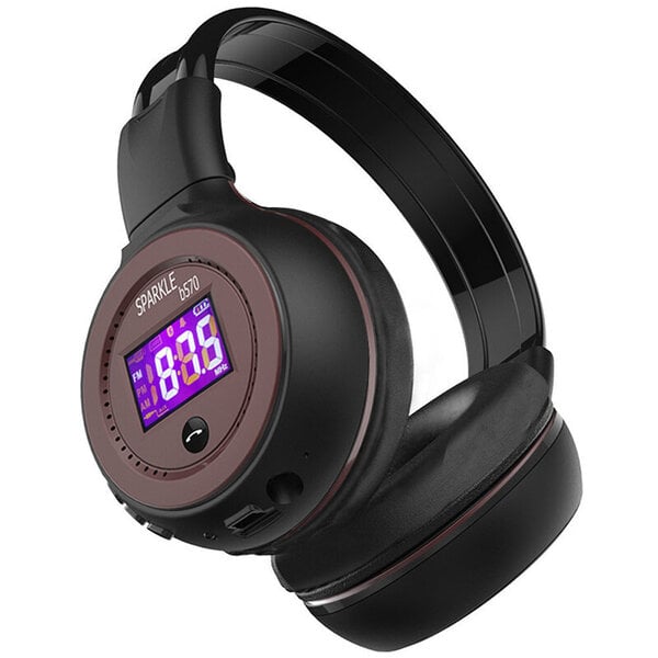 ZEALOT B570 Bluetooth kuulokkeet langattomat kuulokkeet Hifi Stereo Bass Micro SD-kortti MP3 AUX Toista mikrofonilla