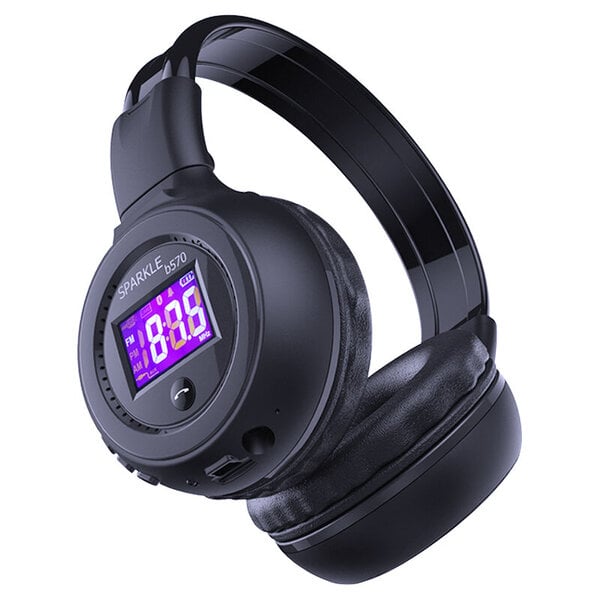 ZEALOT B570 Bluetooth kuulokkeet langattomat kuulokkeet Hifi Stereo Bass Micro SD-kortti MP3 AUX Toista mikrofonilla