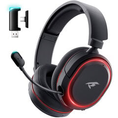 KOFIRE UG-05 2,4 GHz/Bluetooth langattomat pelikuulokkeet PC:lle, kannettavalle tietokoneelle, PS5, PS4, Nintendo Switch, Dynamic EQ Ultra-Low Latency hinta ja tiedot | Kuulokkeet | hobbyhall.fi