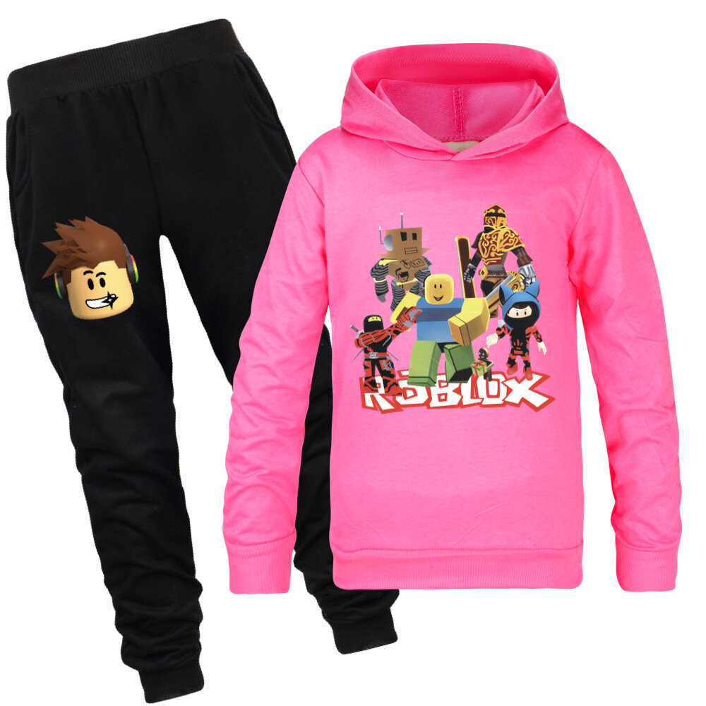 Roblox Casual -huppari lenkkeilyhousupuku, poikien tyttöjen hupparipuku, pelivaatteet, collegepaita hinta ja tiedot | Poikien kokoasut ja setit | hobbyhall.fi