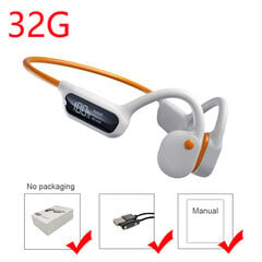 Bone Conduction -kuulokkeet IPX8 vedenpitävät uimakuulokkeet 32G MP3-soitin Bluetooth 5.3 HIFI Bass Sports Langattomat kuulokkeet hinta ja tiedot | Kuulokkeet | hobbyhall.fi