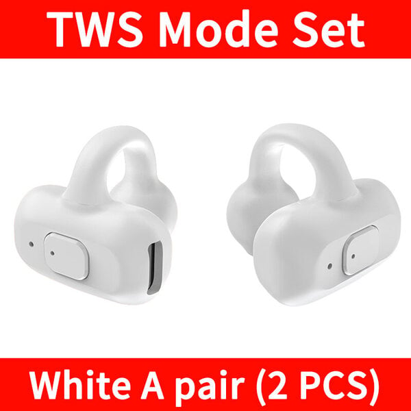 Ear Clip Langaton kuuloke HIFI Heavy Bass Surround Stereo Sound TWS Bluetooth 5.3 Kuulokkeet mikrofonilla DT3.0 Urheilupelimusiikkiin