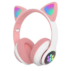 Uudet sangalliset langattomat Bluetooth-kuulokkeet stereokokoiset taitettavat pelikuulokkeet Cat Ears -langattomilla kuulokkeilla suoratoistoa varten hinta ja tiedot | Kuulokkeet | hobbyhall.fi