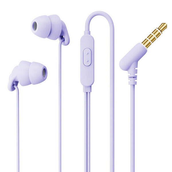 Remax Sleep -kuulokkeiden melua vaimentava In-Ear Anti-Noise Type C 3,5 mm pehmeä kuuloke langallinen matkapuhelimen korvatulppa el Travel