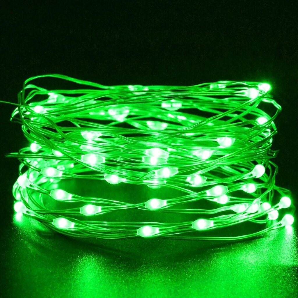 Vihreät Fairy Lights, 3M/10ft 30LED Halloween Decoeration valot, Paristo-oranssi merkkivalo Halloweeniin,joulukoristeet hinta ja tiedot | Pehmolelut | hobbyhall.fi