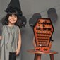 Halloween Adventin lähtölaskentakalenteri, Hauska Halloween-arkkukalenteri liikkuvilla lohkolepakoilla kurpitsat haamut puiset hinta ja tiedot | Pehmolelut | hobbyhall.fi