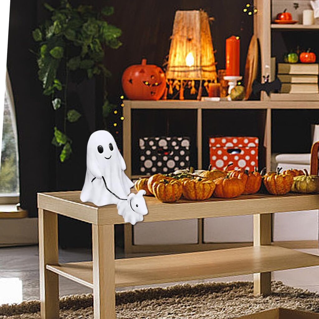 Uusi haamukävelykoira-patsas, aave-kävelykoiraansa, Halloween-aavekoirapatsaat, pelottava aavekoira Halloween-hahmo hinta ja tiedot | Pehmolelut | hobbyhall.fi