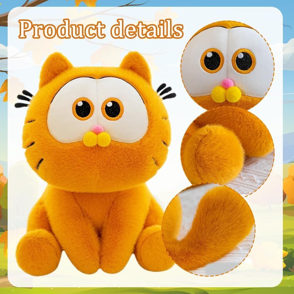 Fat Orange Cat Pehmo, Garfied Pehmolelu, Orange Cat Pehmolelu, Orange Cat Pehmo, Söpö Garfied Nukke lapsille Pojille ja Tytöille Lapsille hinta ja tiedot | Pehmolelut | hobbyhall.fi