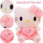 Pehmonukke, 30 cm Hello Kitty pehmo, söpö sarjakuva Hello Kitty -lelu lahjat, söpöt pehmonuket, luovaa lapsille Perheystävät hinta ja tiedot | Pehmolelut | hobbyhall.fi