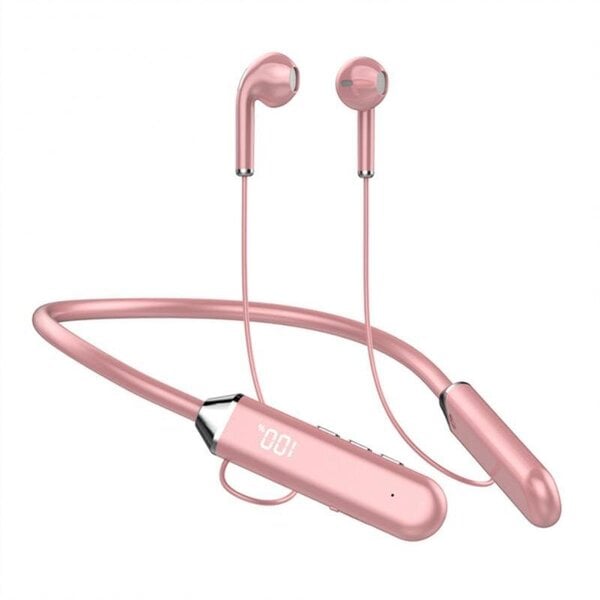 G-01 Neck Wireless Bluetooth 5.2 Headset Power Display Ultra Long Standby In Ear Urheilu Vedenpitävät kuulokkeet Magneettiset nappikuulokkeet