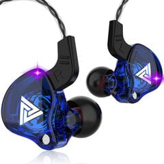 QKZ AK6 In Ear Earphone 6 Dynamic Driver Unit -kuulokkeet mikrofonilla Stereo Sports HIFI Subwoofer Headset Monitor kuulokkeet hinta ja tiedot | Kuulokkeet | hobbyhall.fi