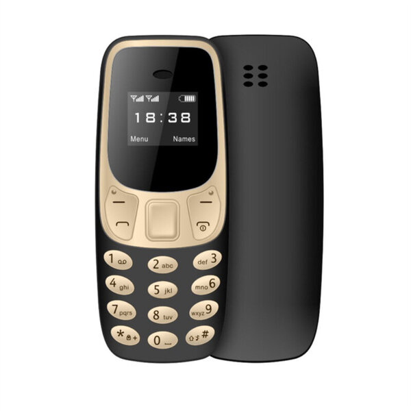 L8star Bm10 Mini Matkapuhelin Dual Sim-kortti MP3-soittimella FM Avaa matkapuhelimen äänimuutos valintapuhelin