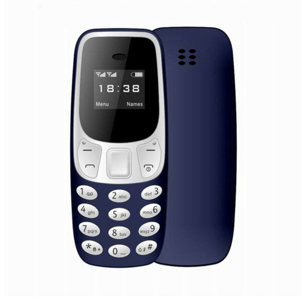 L8star Bm10 Mini Matkapuhelin Dual Sim-kortti MP3-soittimella FM Avaa matkapuhelimen äänimuutos valintapuhelin