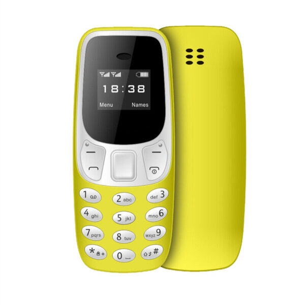 L8star Bm10 Mini Matkapuhelin Dual Sim-kortti MP3-soittimella FM Avaa matkapuhelimen äänimuutos valintapuhelin