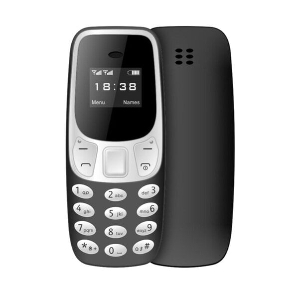 L8star Bm10 Mini Matkapuhelin Dual Sim-kortti MP3-soittimella FM Avaa matkapuhelimen äänimuutos valintapuhelin