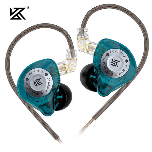 KZ EDX Pro X dynaamiset ajokuulokkeet in-ear monitorointi korvatulpat HIFI basso hifi kuulokkeet lava urheilukuulokkeet