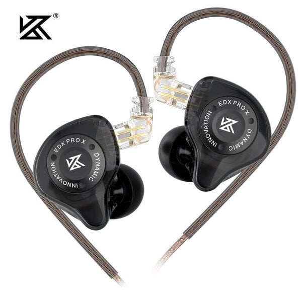 KZ EDX Pro X dynaamiset ajokuulokkeet in-ear monitorointi korvatulpat HIFI basso hifi kuulokkeet lava urheilukuulokkeet