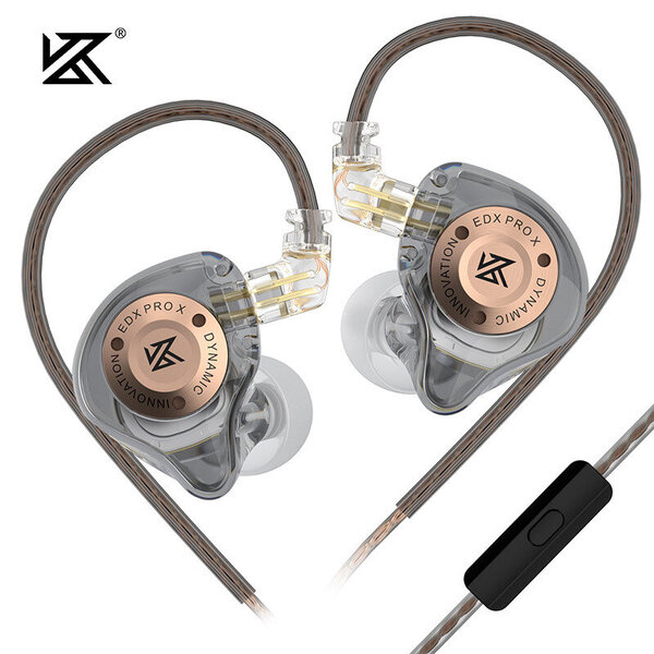 KZ EDX Pro X dynaamiset ajokuulokkeet in-ear monitorointi korvatulpat HIFI basso hifi kuulokkeet lava urheilukuulokkeet