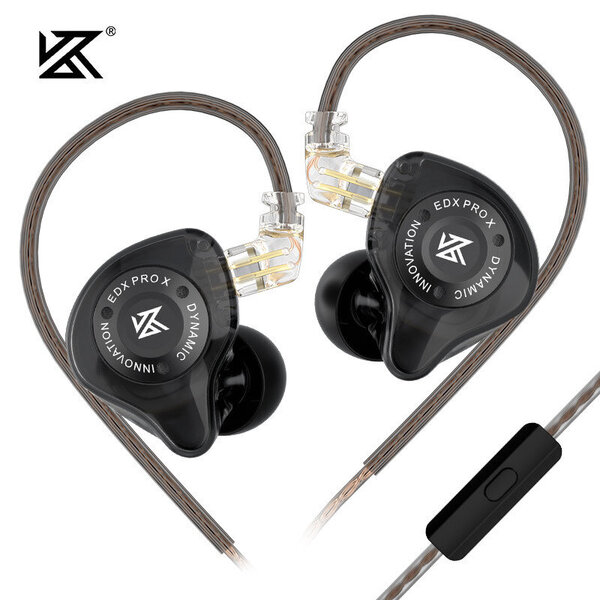 KZ EDX Pro X dynaamiset ajokuulokkeet in-ear monitorointi korvatulpat HIFI basso hifi kuulokkeet lava urheilukuulokkeet