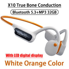 X7/X10 IPX8 vedenpitävä uimaluu Johto Bluetooth 5.3 kuulokkeet 32GB MP3-soitin HIFI Bass Musiikki Urheilu Langattomat kuulokkeet hinta ja tiedot | Kuulokkeet | hobbyhall.fi