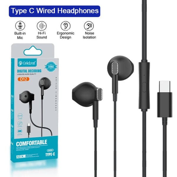 USB-C langalliset kuulokkeet Samsung Galaxy S24 S23 S22 S21 Ultra HiFi Stereo in-Ear kuulokkeille A54 A34 A53 Note 20 Type C kuulokkeille