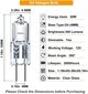 20 kpl halogeenilamppuhelmi G4-12V-20W kristallilamppumikroskoopin instrumenttitappipolttimo Halogeenivolframipolttimo hinta ja tiedot | Koteloiden lisätarvikkeet | hobbyhall.fi