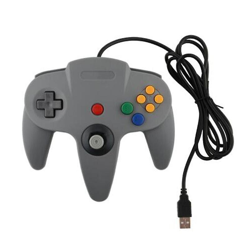 Gaming Joypad Joystick USB-peliohjain Nintendo Game Cube N64 64 PC:lle hinta ja tiedot | Pelikonsolit | hobbyhall.fi