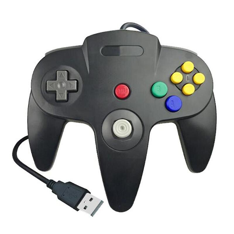 Gaming Joypad Joystick USB-peliohjain Nintendo Game Cube N64 64 PC:lle hinta ja tiedot | Pelikonsolit | hobbyhall.fi