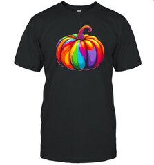 Rainbow Pumpkin Lgbtq Pride Halloween T-Shirt hinta ja tiedot | Miesten T-paidat | hobbyhall.fi