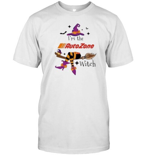 I'M The Autozone Witch Halloween T-Shirt hinta ja tiedot | Miesten T-paidat | hobbyhall.fi