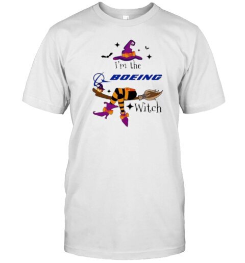 I'M The Boeing Witch Halloween T-Shirt hinta ja tiedot | Miesten T-paidat | hobbyhall.fi