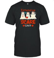 Nurse Boo Intensive Scare Unit Halloween T-Shirt hinta ja tiedot | Miesten T-paidat | hobbyhall.fi