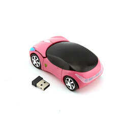 2.4G langaton autohiiri USB-vastaanottimella 1600DPI optinen hiiri PC-tietokoneeseen kannettavaan tablettiin, High Cute -hiiri Win XP//Win7/ME/2000/Mac OS:lle hinta ja tiedot | Hiiret | hobbyhall.fi