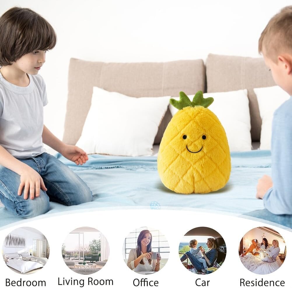 Ananas Pehmo Nukke Ananas Pehmolelu Täytetty hedelmä Ananas Pehmo Tyyny Pehmoinen Hedelmä Keräily Pehmo Koriste Soveltuu hinta ja tiedot | Pehmolelut | hobbyhall.fi